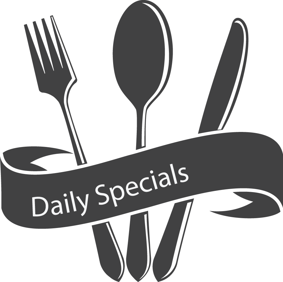 A logo titled daily specials